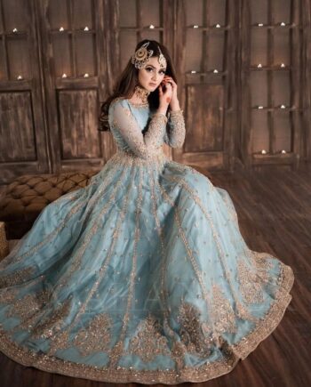 STITCHED 3 piece DRESS FA- 138 Ferozi